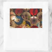 Japanners enstollingsstijl rechthoekige sticker (Tas)