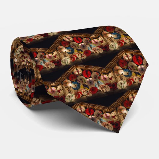 Japanners enstollingsstijl stropdas (Opgerold)