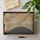 Japanners Woodblock Ukiyo Style Art No3 Tissuepapier (Geschenk)