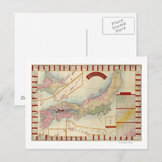 JapanPanoramaJapan Briefkaart (Voorkant / Achterkant)