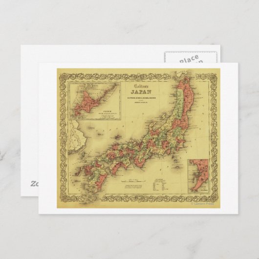 JapanPanoramaJapan Briefkaart (Voorkant / Achterkant)