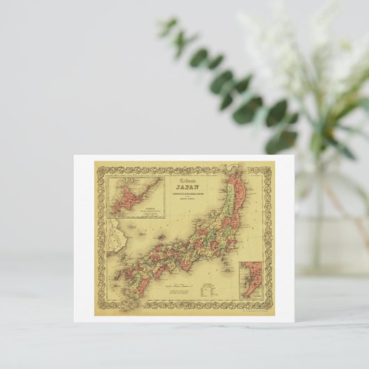 JapanPanoramaJapan Briefkaart (Staand voorkant)