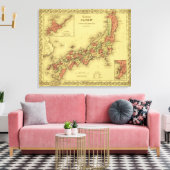 JapanPanoramaJapan Canvas Afdruk (Insitu (Woonkamer))