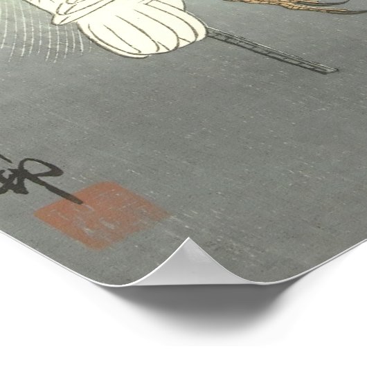  Japans 3 helmen onder de halve maan Poster (Hoek)