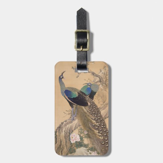 Japans aangepast bagagelabel voor kunst (Voorkant verticaal)