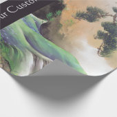 Japans aangepaste inpakpapier voor kunst (Hoek)