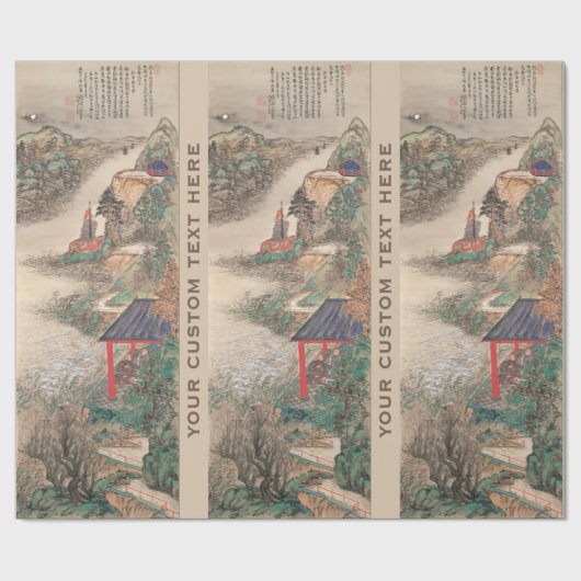 Japans aangepaste inpakpapier voor kunst (Vlak)