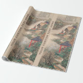 Japans aangepaste inpakpapier voor kunst (Uitgerold)