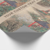 Japans aangepaste inpakpapier voor kunst (Hoek)