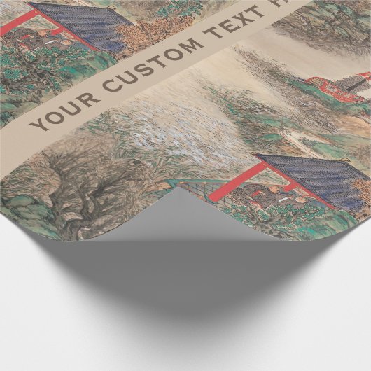 Japans aangepaste inpakpapier voor kunst (Hoek)