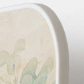 Japans aangepaste kunstmonogram pickleball paddle (Links Detail)