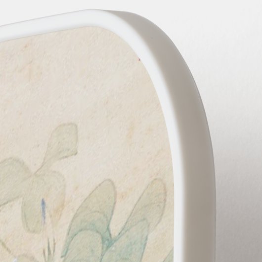 Japans aangepaste kunstmonogram pickleball paddle (Links Detail)