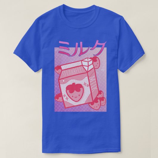Japans aardbeienmoer Aardbei Shake 90s Japa T-shirt (Design voorkant)