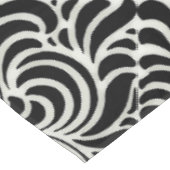  Japans abstract in zwart wit Tafelkleed (Gekanteld)