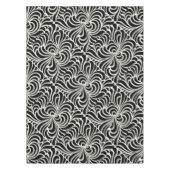  Japans abstract in zwart wit Tafelkleed (Voorkant)