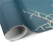 JAPANS ABSTRACT KROWS FLYING Wrapping Paper Cadeaupapier (Rol Hoek)