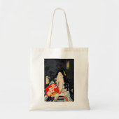 Japans actrice van Toyohara Kunichika Tote Bag (Voorkant)