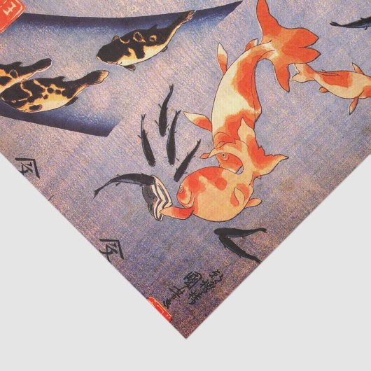 JAPANS AFDRUKSTSTUK EN KARTAFVALpapier Tissuepapier (Detail)