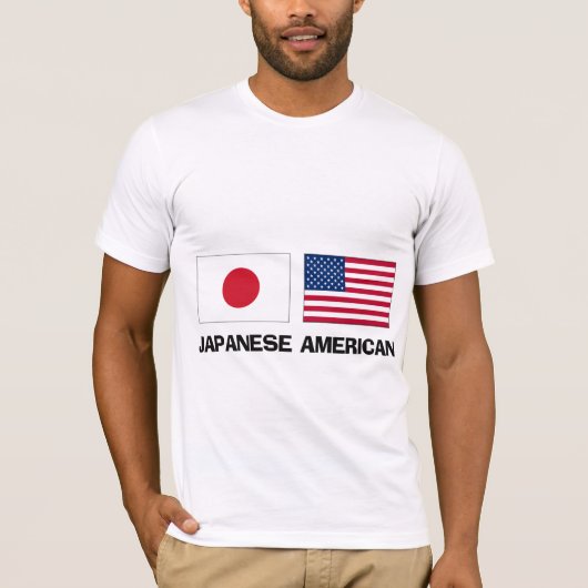 Japans-Amerikaans T-shirt (Voorkant)