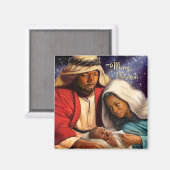 Japans-Amerikaanse kerstmagneten Magneet (Voorkant / Achterkant)