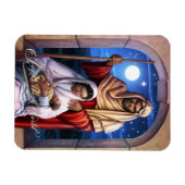 Japans-Amerikaanse kerstmagneten Magneet (Horizontaal)