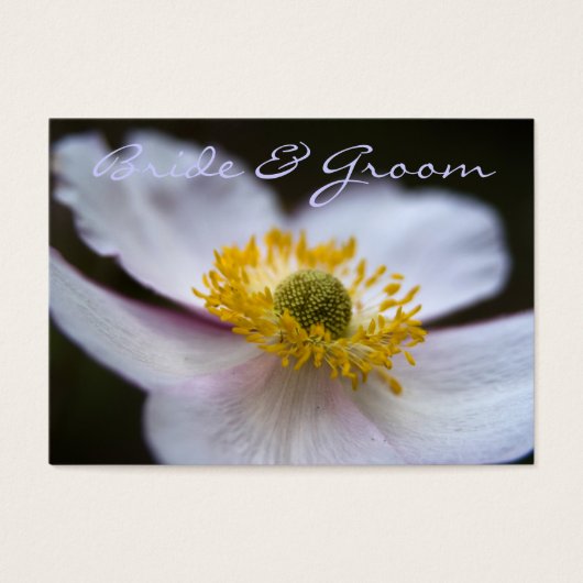 Japans Anemone · Save the Date Mini Kaart (Voorkant)