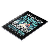 Japans Anime Girl Otaku Teen Manga Fan Notitieboek (Linkerzijde)