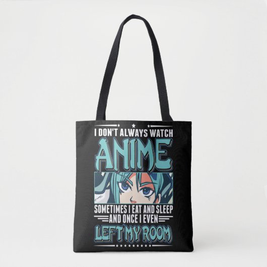 Japans Anime Girl Otaku Teen Manga Fan Tote Bag (Voorkant)