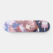 Japans Anime Girl Persoonlijk Skateboard (Horizontaal)