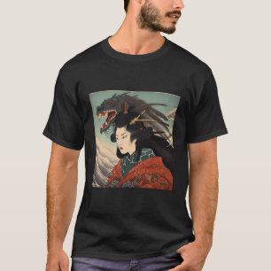 Japans Art Cherry Blossoms Japan Woodblo T-shirt