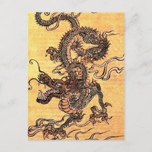 JAPANS  ART-DRAGON BRIEFKAART