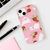 Japans artikel Roze Sakuras & Rabbits iPhone 14 Ho Case-Mate iPhone Case