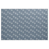Japans Asanoha of Star Pattern, indigo blauw Stof (Yard (91,4 cm))