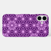 Japans Asanoha-patroon - amethyst paars Case-Mate iPhone Case (Achterkant (horizontaal))