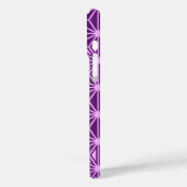 Japans Asanoha-patroon - amethyst paars Case-Mate iPhone Case (Achterkant / Links)