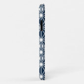 Japans Asanoha-patroon - blauw van de marine Case-Mate iPhone Case (Achterkant/rechts)