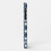 Japans Asanoha-patroon - blauw van de marine Case-Mate iPhone Case (Achterkant/links)