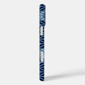 Japans Asanoha-patroon - indigoblauw Case-Mate iPhone Case (Achterkant / Rechts)