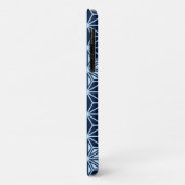 Japans Asanoha-patroon - indigoblauw Case-Mate iPhone Case (Achterkant/links)