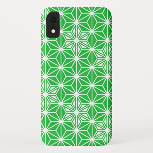 Japans Asanoha-patroon - jade groen Case-Mate iPhone Case (Achterkant)