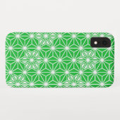 Japans Asanoha-patroon - jade groen Case-Mate iPhone Case (Achterkant (horizontaal))