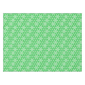 Japans Asanoha-patroon - jade groen Tafelkleed (Voorkant (Horizontaal))