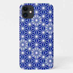 Japans Asanoha-patroon - kobaltblauw Case-Mate iPhone Case