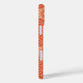 Japans Asanoha-patroon - koraal oranje Case-Mate iPhone Case (Achterkant / Rechts)