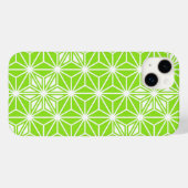 Japans Asanoha patroon - licht limoengroen Case-Mate iPhone Case (Achterkant (horizontaal))