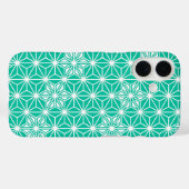 Japans Asanoha-patroon - paukblauw Case-Mate iPhone Case (Achterkant (horizontaal))