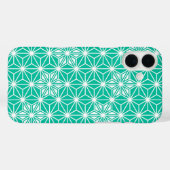 Japans Asanoha-patroon - paukblauw Case-Mate iPhone Case (Achterkant (horizontaal))