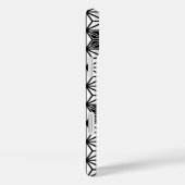 Japans Asanoha-patroon - wit en zwart Case-Mate iPhone Case (Achterkant / Rechts)