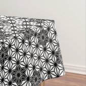 Japans Asanoha-patroon - wit en zwart Tafelkleed (Voorbeeld)