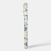 Japans Aziatisch Blauw Blad Bloem Case-Mate iPhone Case (Achterkant / Links)